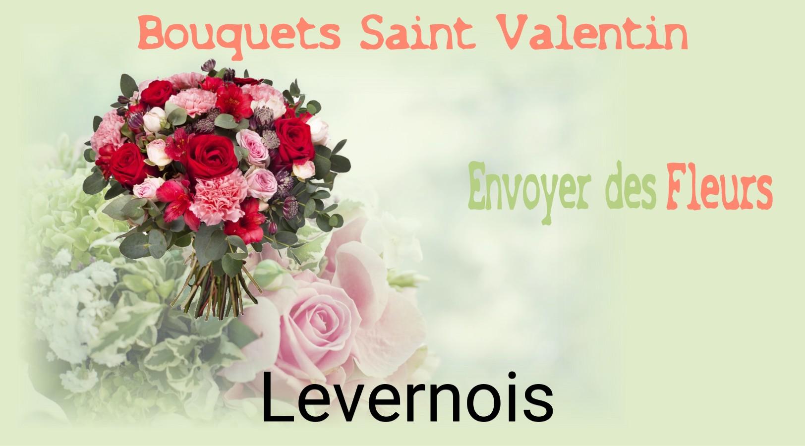 Roses de Saint-Valentin livrées à Levernois